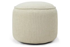 Outdoor Sitzhocker Donut rund natur