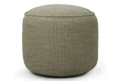 Outdoor Sitzhocker Donut rund grün