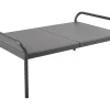 Outdoor Sling Couchtisch grau B 135 cm