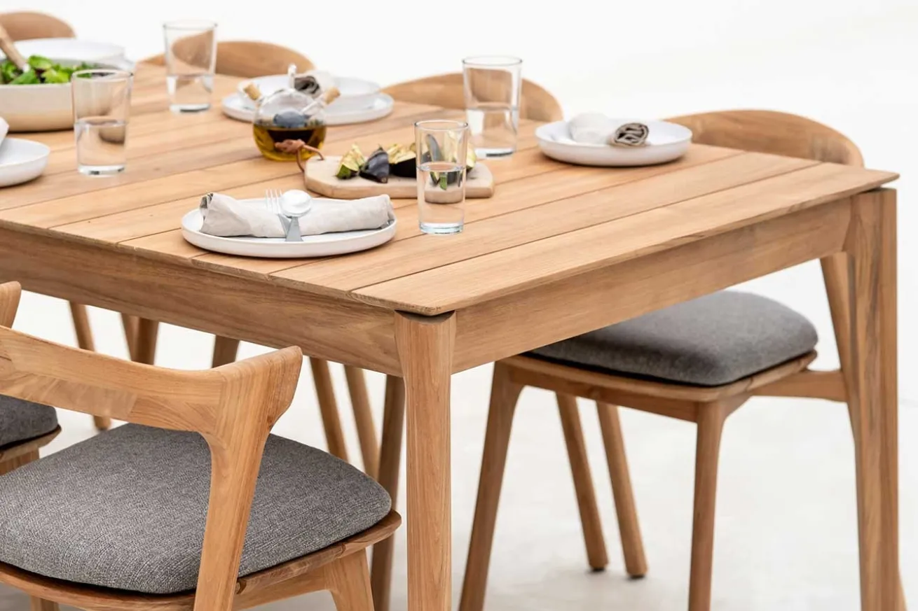 Outdoor Stuhl Bok Teak massiv