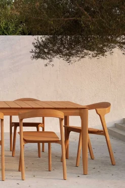 Outdoor Stuhl Bok Teak massiv
