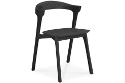 Outdoor Stuhl Bok Teak schwarz