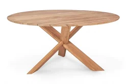 Outdoor Tisch Circle Teakholz rund groß