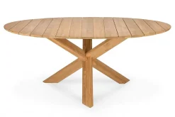 Outdoor Tisch Circle Teakholz rund klein
