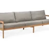 Outdoorsofa Jack Teak mokka 265 cm