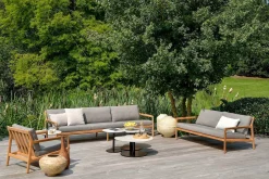 Outdoorsofa Jack Teak mokka 180 cm