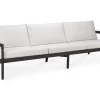 Outdoorsofa Jack Teak natur B 265 cm