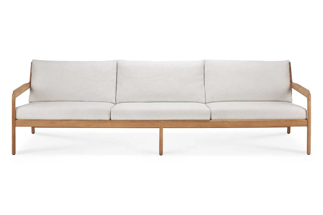 Outdoorsofa Jack Teak natur B 265 cm