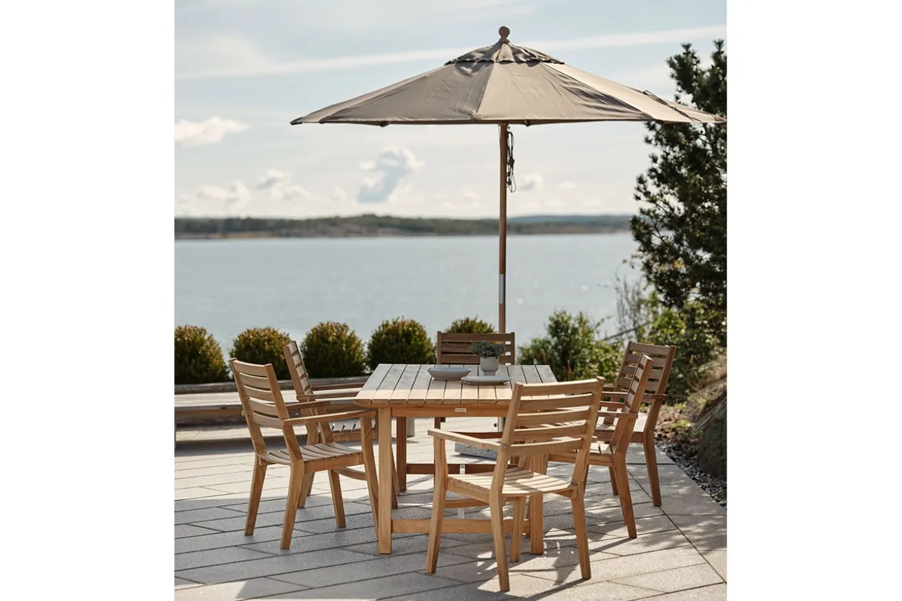 Outdoorstuhl Keros Teak natur