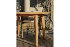 Outdoortisch Lilja Teak natur D 165cm