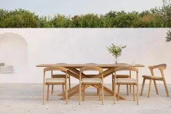 Outdoortisch Mikado Teak natur 240 cm