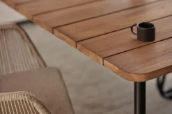 Outdoortisch Nolli Teak natur 225cm