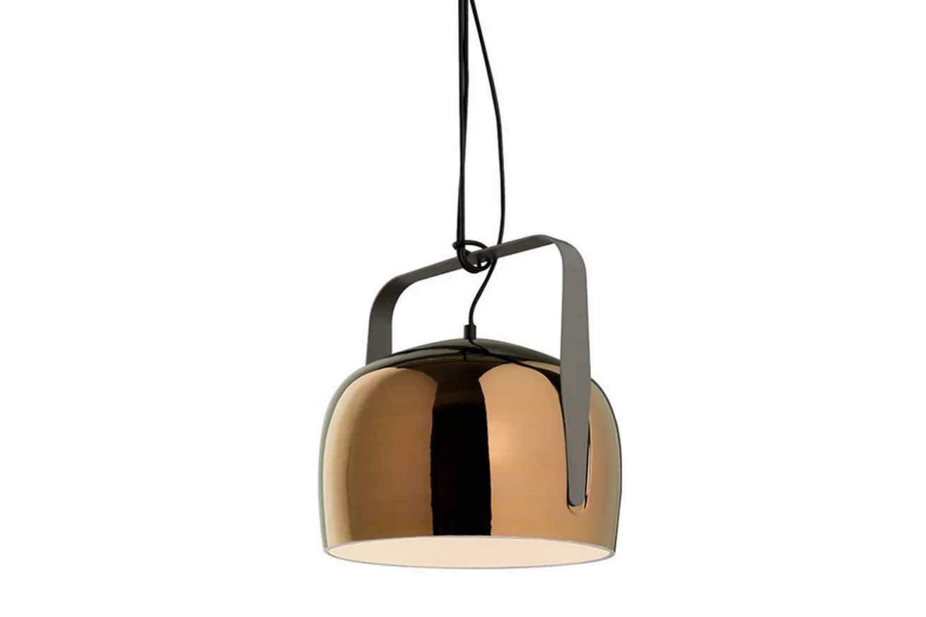 Pendelleuchte Bag bronze groß