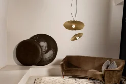 Pendelleuchte Gonzaga Messing D 59 cm