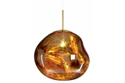 Pendelleuchte Melt Gold