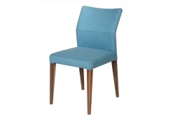 Polsterstuhl Lenny petrolblau