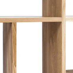 Regal M Eiche massiv H 219 cm