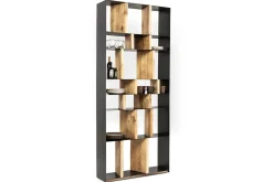 Regal Storm Holz/Metall 100*234*30 cm