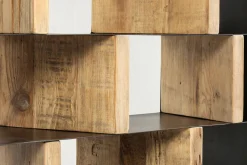 Regal Storm Holz/Metall 100*234*30 cm