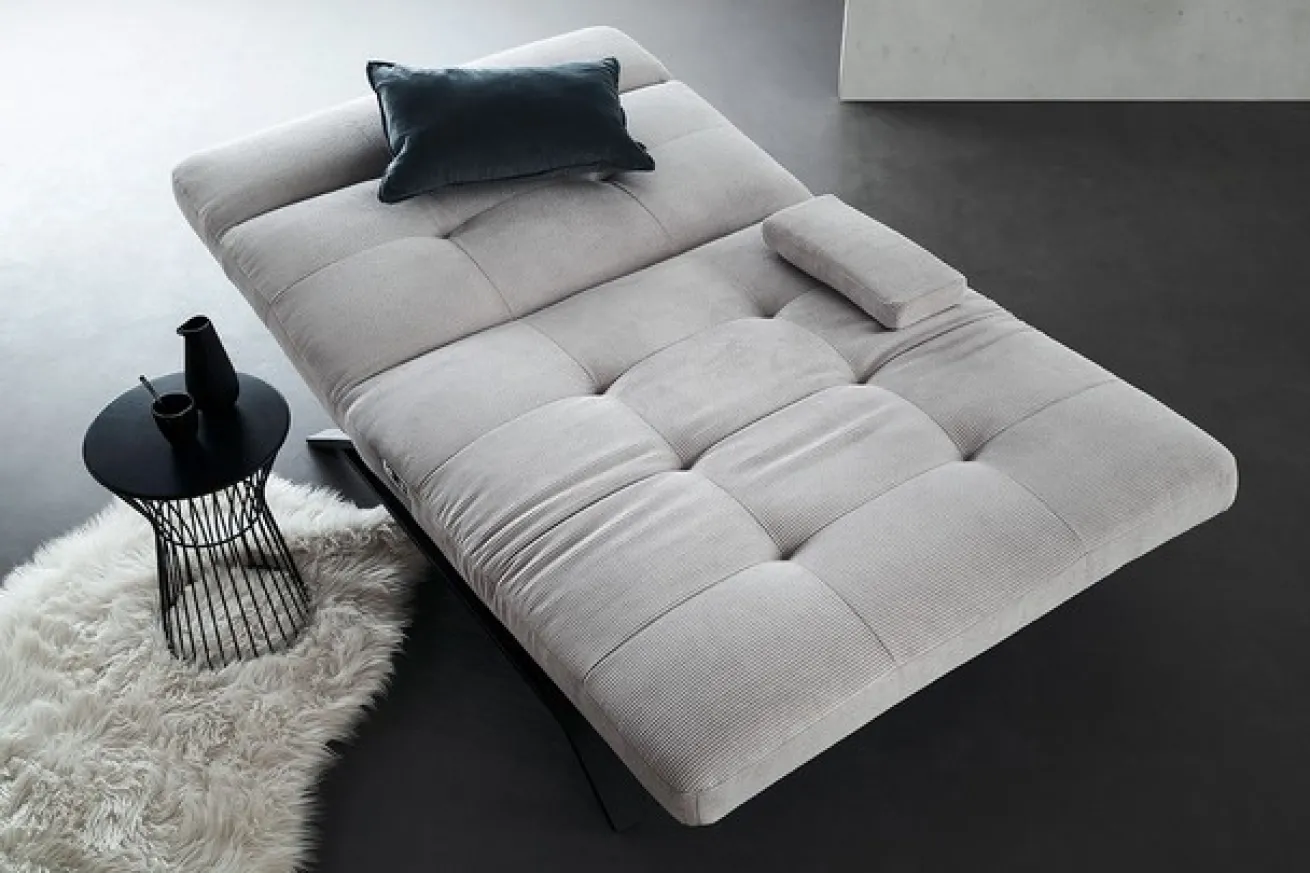 Relaxliege maxi Rovere silber
