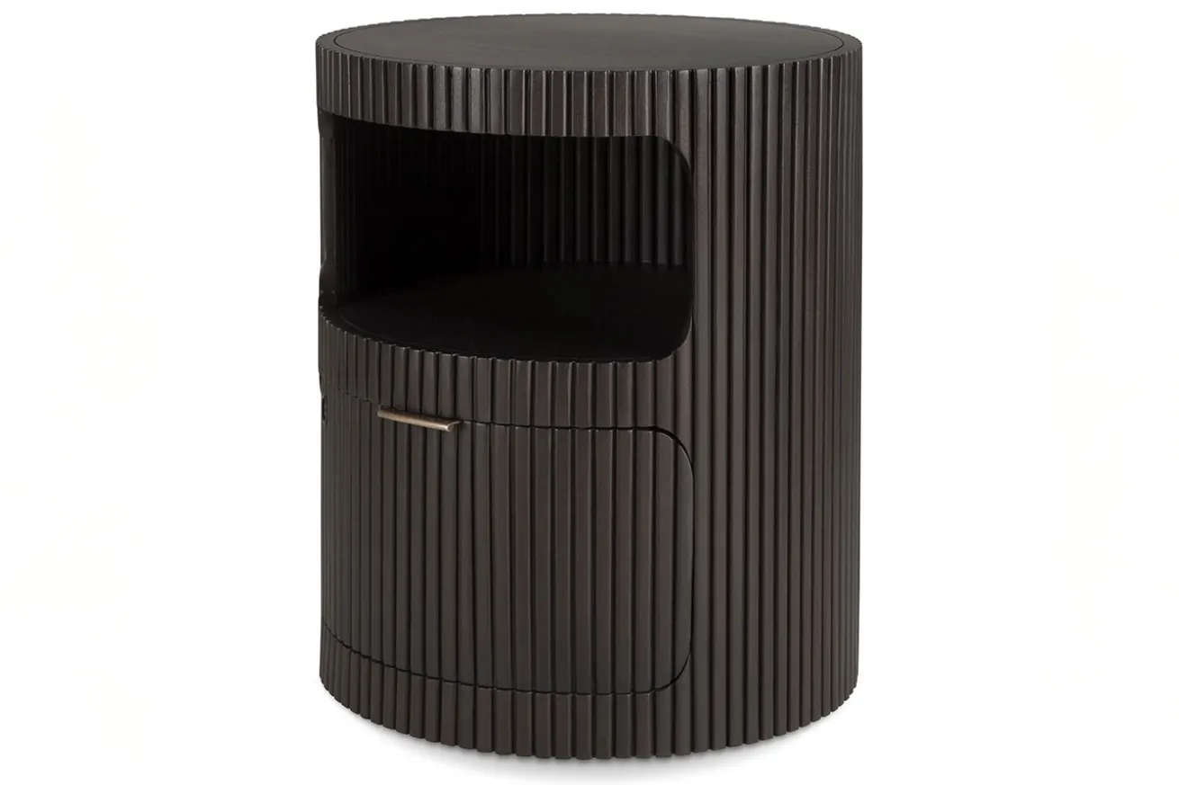 Rollcontainer Boomerang Mahagoni H 55 cm