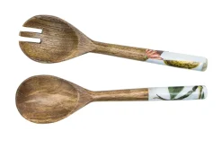 Salatbesteck Lemon Bird Mangoholz