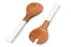 Salatbesteck Mango emailliert