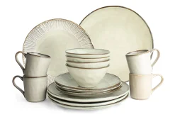 Salatschüssel Dutch Rose creme D 23cm