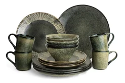 Salatschüssel Dutch Rose grün D 23cm