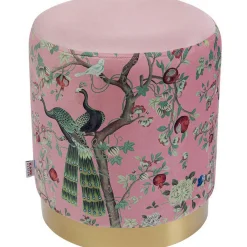 Samthocker Cherry Peacock 32 cm