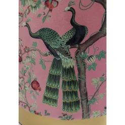 Samthocker Cherry Peacock 32 cm