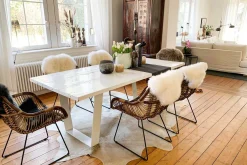 Schaffell Premium taupe 95 cm