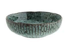 Schale Keramik petrol D 26 cm