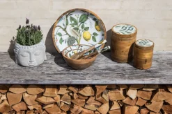 Schale Lemon Bird Mangoholz D 25 cm