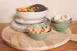 Schale Steingut seegrün D 11,6 cm