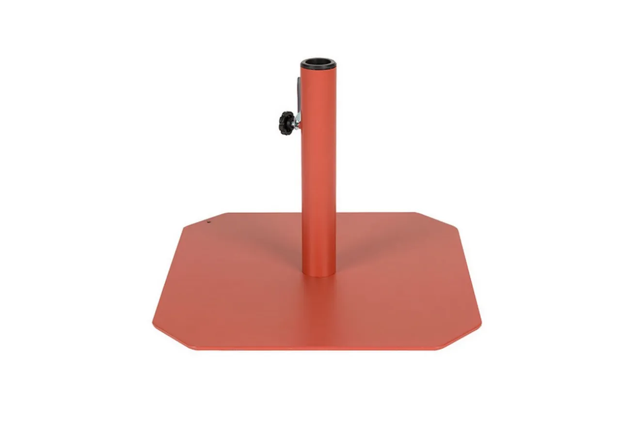 Schirmständer Sunbrella 50x50 rot