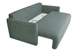 Schlafsofa Maddy Stoff hellblau