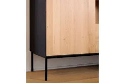 Schrank Blackbird Eiche massiv H 178 cm