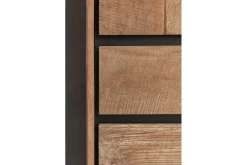 Schrank Metropole Teak Metall 210x100 cm
