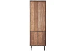 Schrank Metropole Teak Metall 210x70 cm