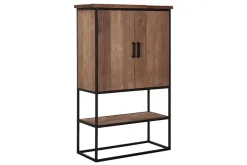 Schrank Timeless Teakholz H 140 cm