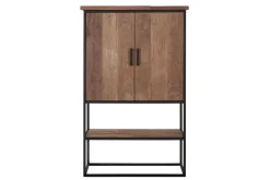 Schrank Timeless Teakholz H 140 cm