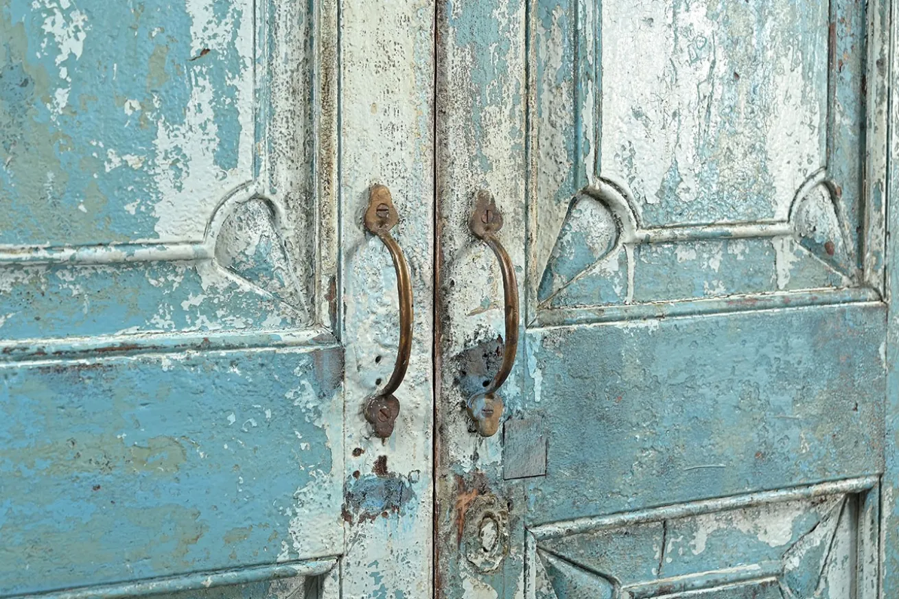 Schrank Vintage blau