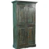 Schrank Vintage blaugrün