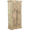 Schrank Vintage creme rosa lindgrün