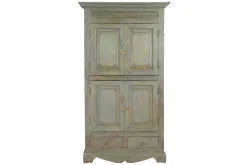 Schrank Vintage grau