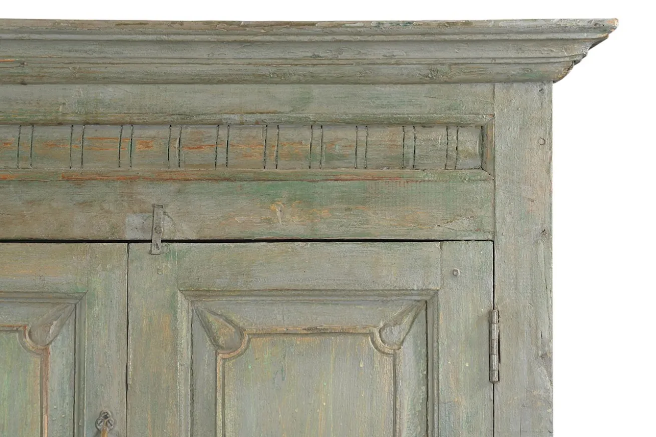 Schrank Vintage grau