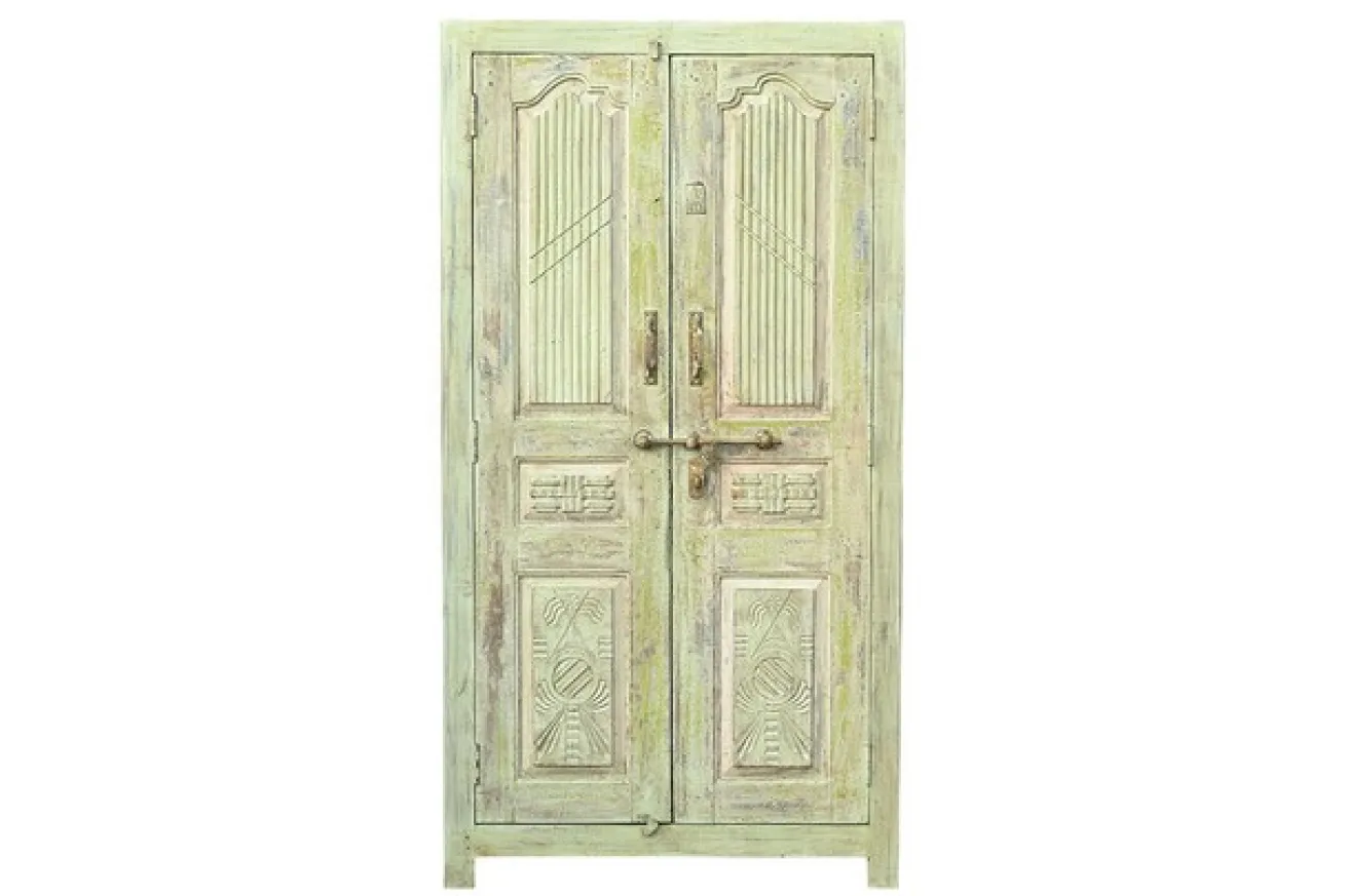 Schrank Vintage grün