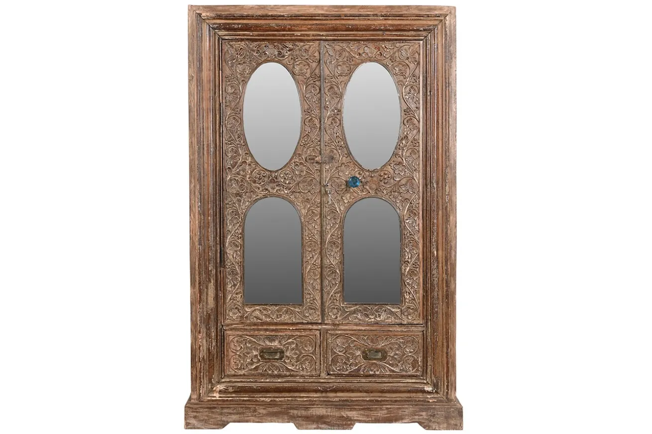 Schrank Vintage mit Spiegeln