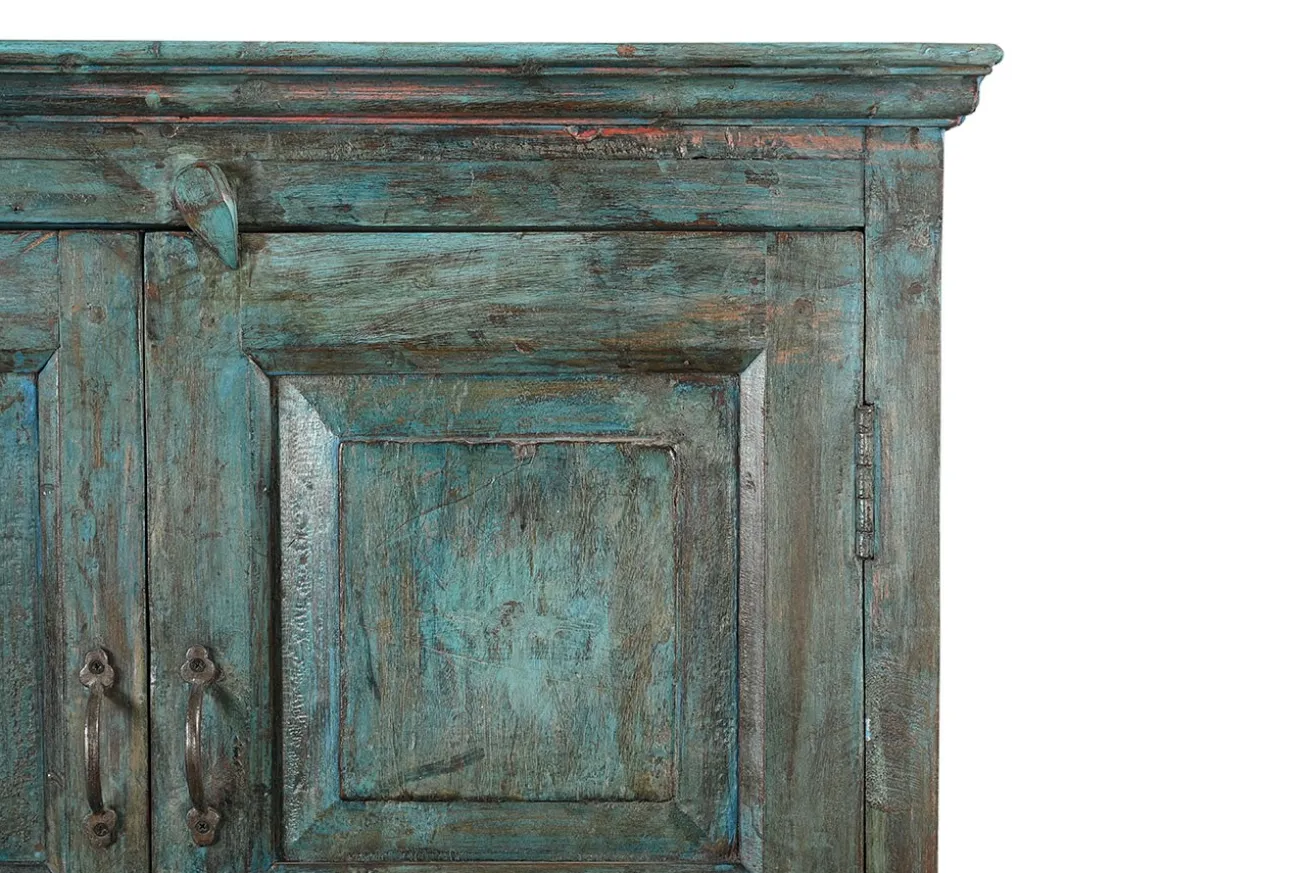 Schrank Vintage petrolblau